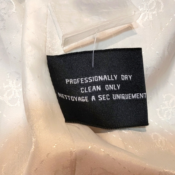 Fancy Guess Zebra pattern print Raincoat Trench Coat Jacket size M - Picture 7 of 14